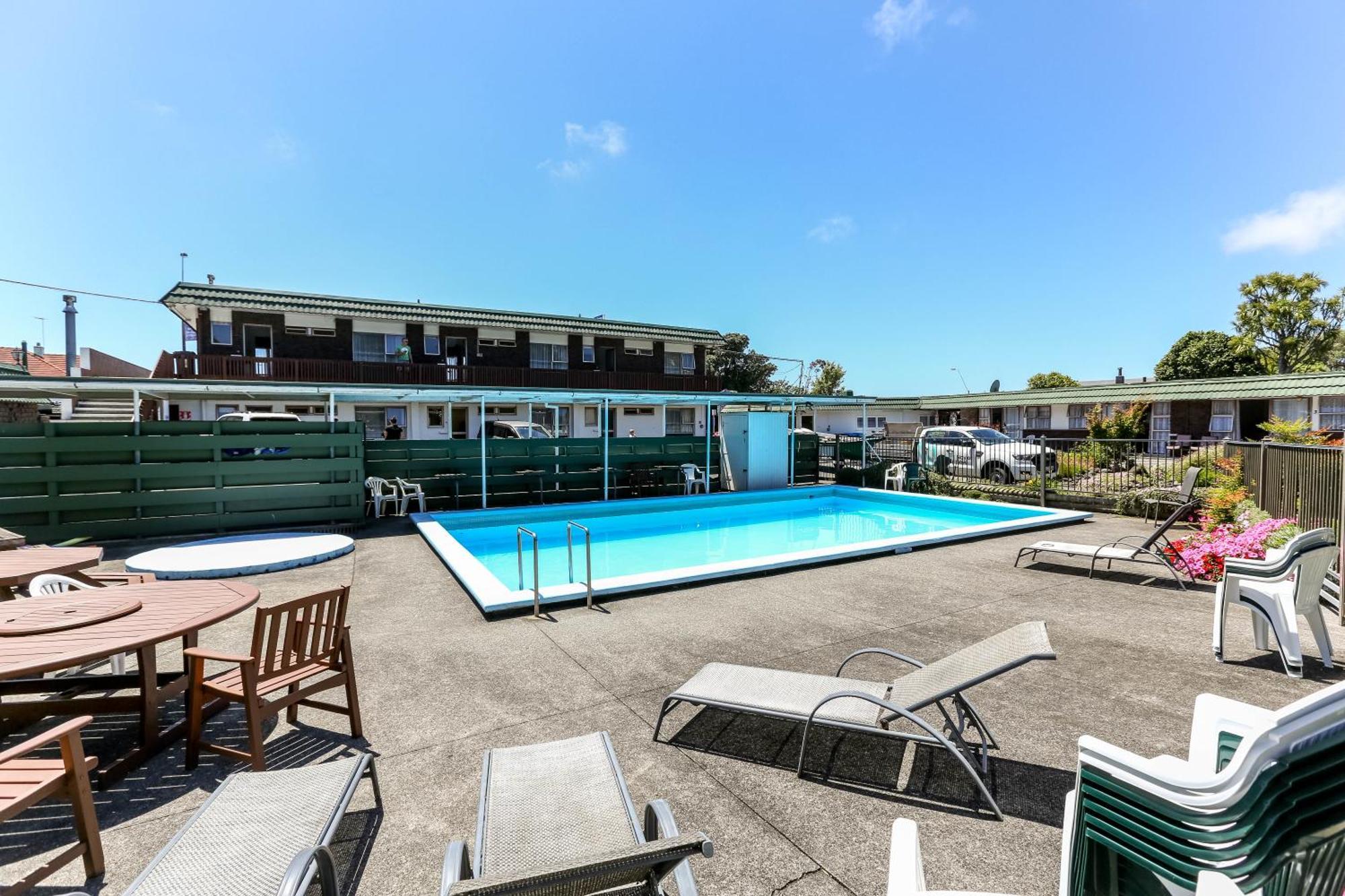 Flamingo Motel New Plymouth Eksteriør bilde