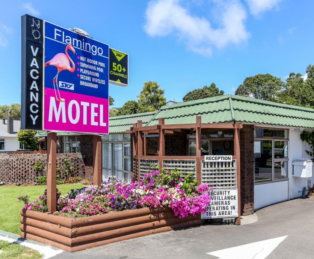 Flamingo Motel New Plymouth Eksteriør bilde