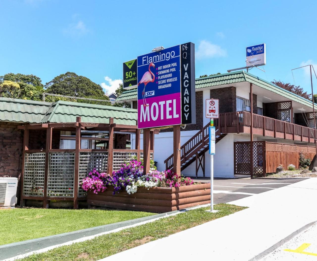 Flamingo Motel New Plymouth Eksteriør bilde